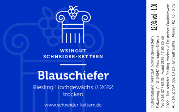 2022er Blauschiefer Riesling (1L)